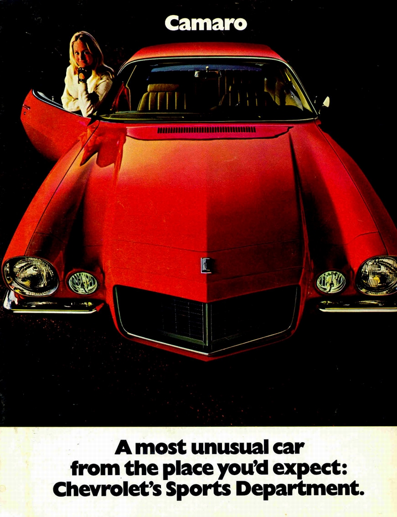 1970 Chev Camaro Canadian Brochure Page 6